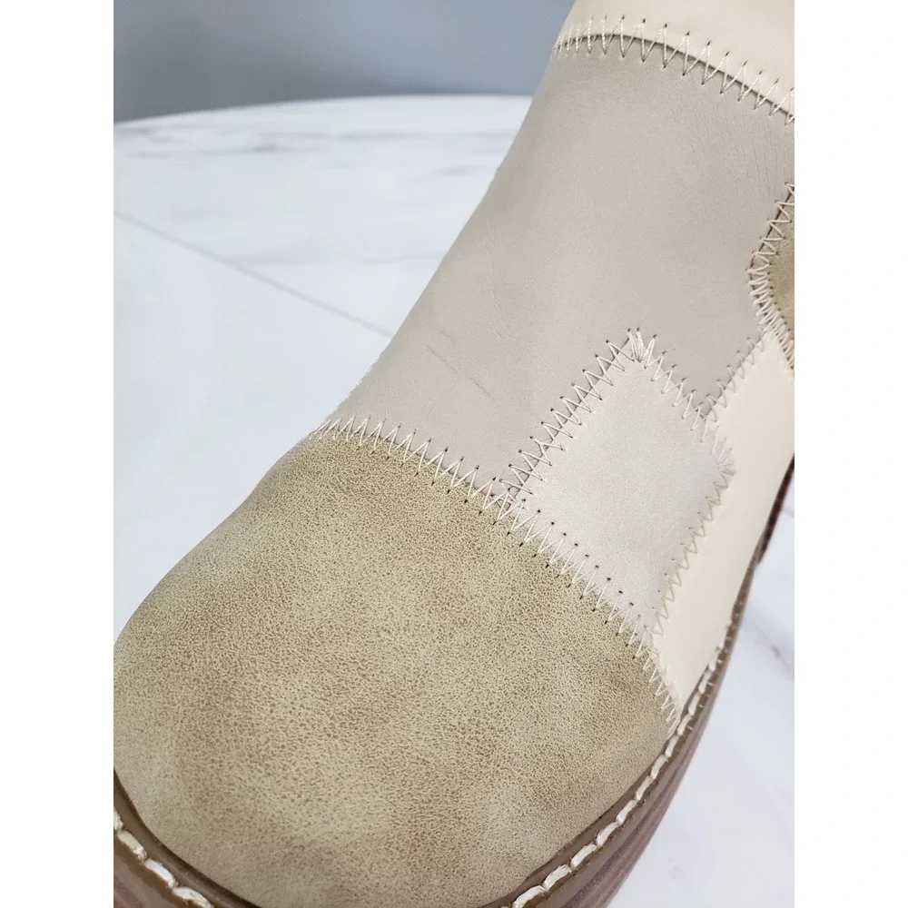HAS SOME SCUFFS 6 dElias dollskill Patchwork Boots suede y2k bratz platform 90s
